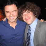 Zach with Seth MacFarlane