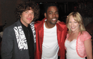 Zach with Chris Rock