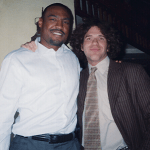 Zach with Darren Woodson
