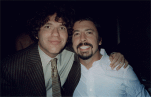 Zach with Dave Grohl