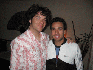Zach with Howie