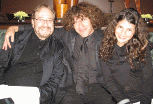 Zach with Phil Ramone and Nikki Yanofsky