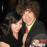 Zach with Shannen Doherty