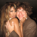 Zach with Traci Bingham