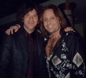 Zach with Vince Neil