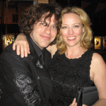 Zach with Virginia Madsen