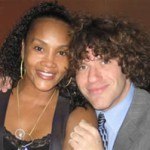 Zach with Vivica Fox