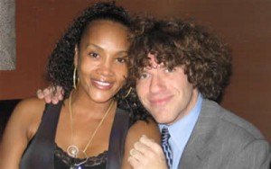 Zach Waldman with Vivica A. Fox