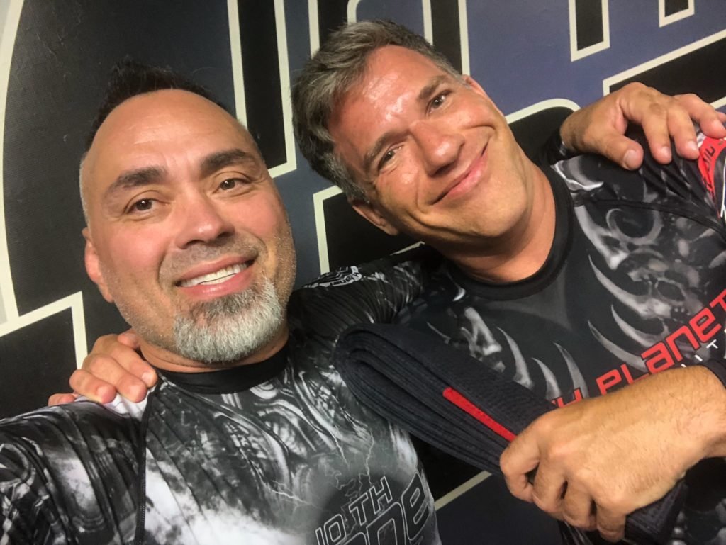 Zach Waldman gets his Black Belt from Eddie Bravo