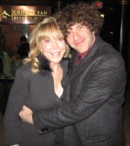 Zach Waldman with Barbara Eden