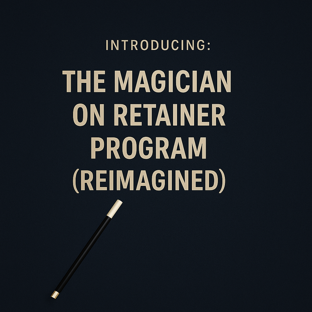 magician on retainer program